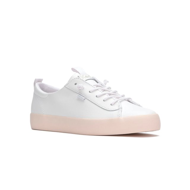 Kickback Leather Pop Foxing Slip On