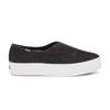 Point Denim Slip On Black view