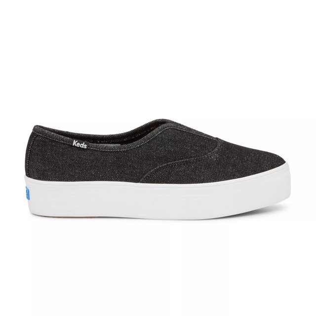 Point Denim Slip On