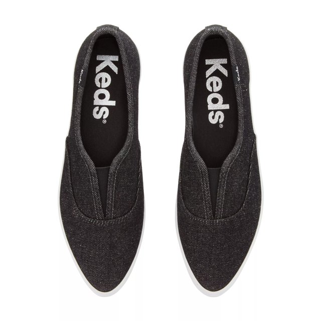 Point Denim Slip On