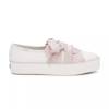 Point Slip Leather Ballet White/Pink view