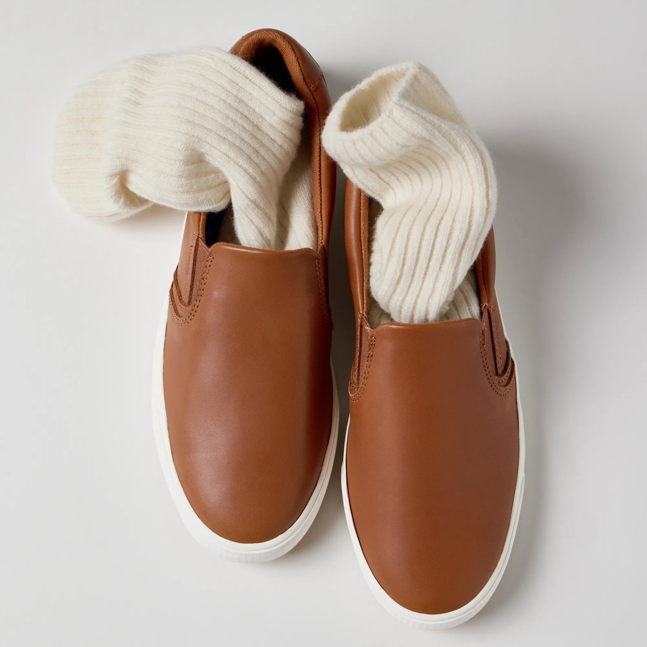 Pursuit Leather Slip-On