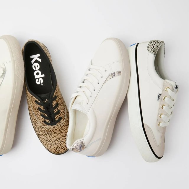 Pursuit Leather Denim Heel Lace Up