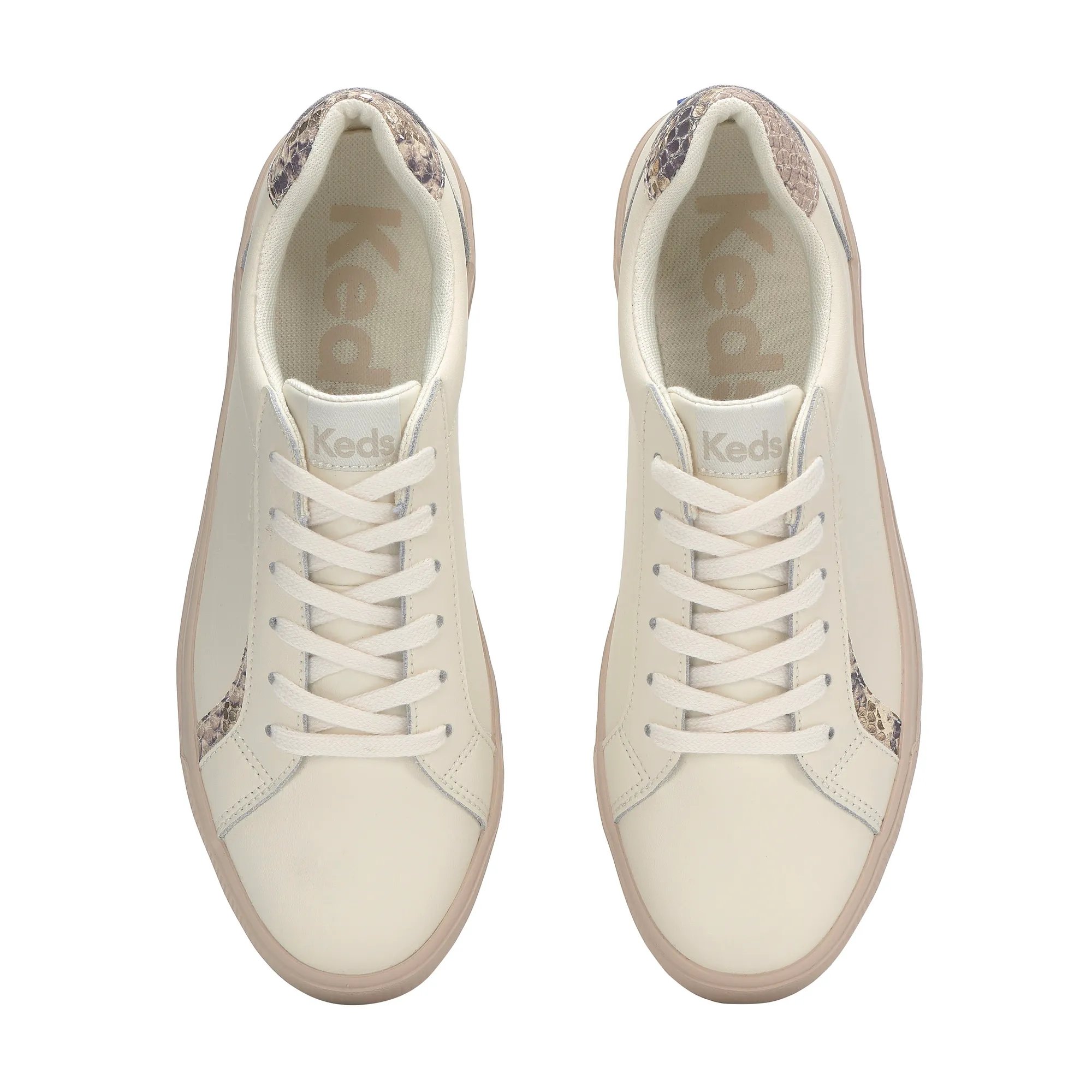 Pursuit Leather Denim Heel Lace Up