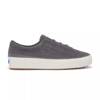 Remi Suede Slip On Charcoal view