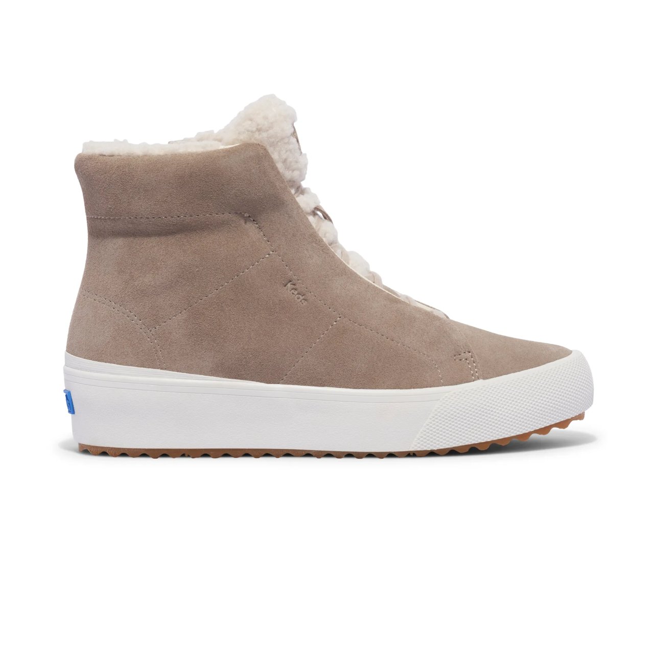 Remi Mid Zip Suede Faux Fur Bootie