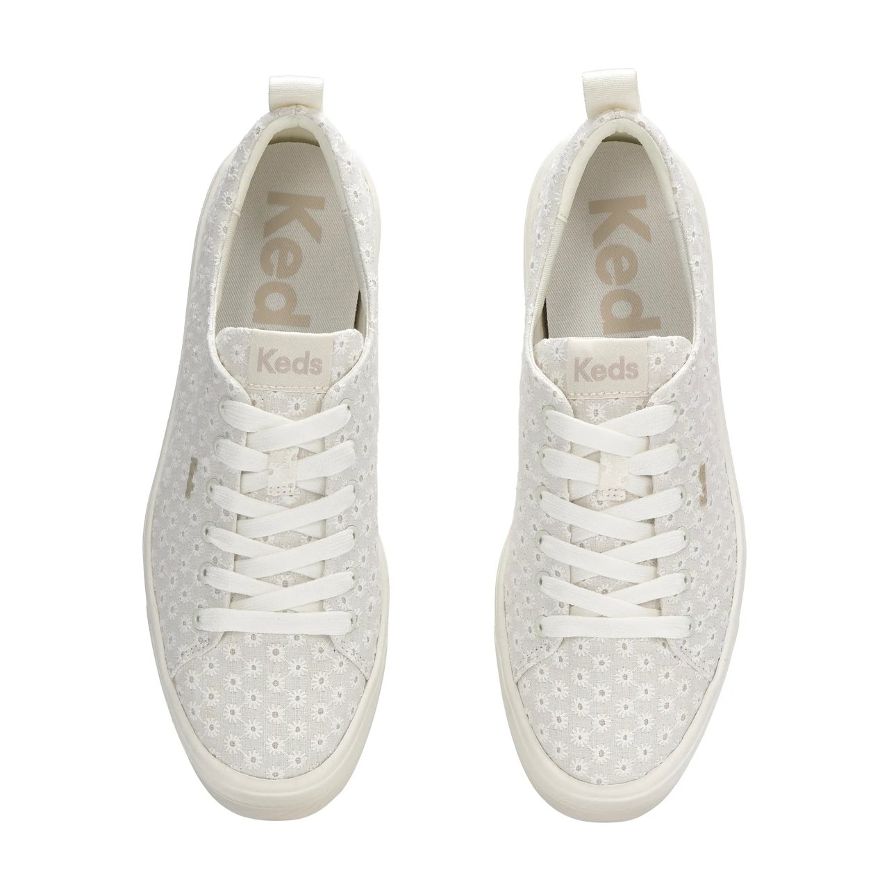 Skyler Daisy Eyelet Lace Up