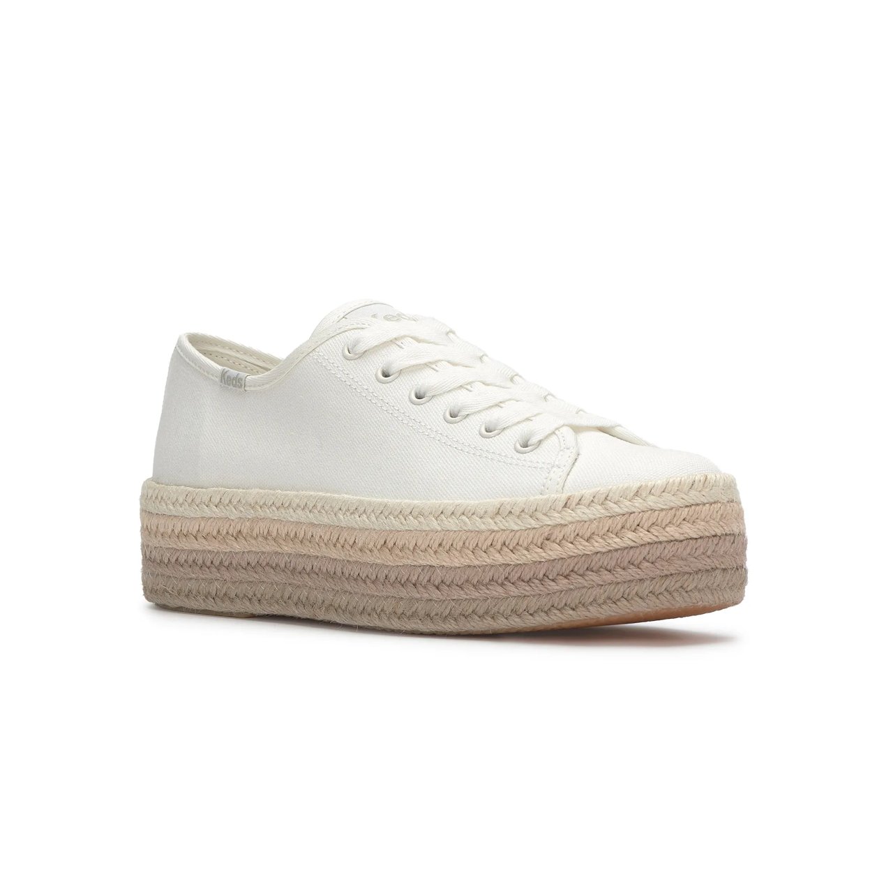 Triple Up Canvas Jute Foxing Lace Up