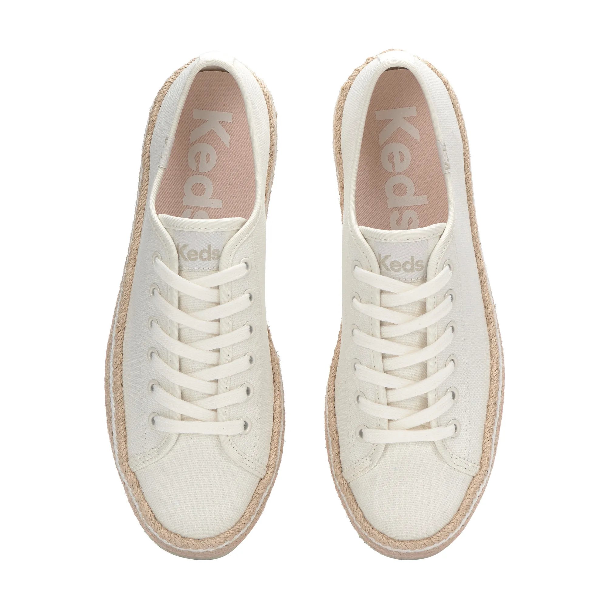 Triple Up Canvas Jute Foxing Lace Up