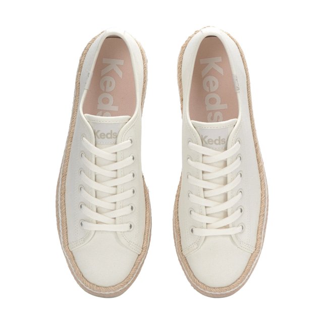 Triple Up Canvas Jute Foxing Lace Up