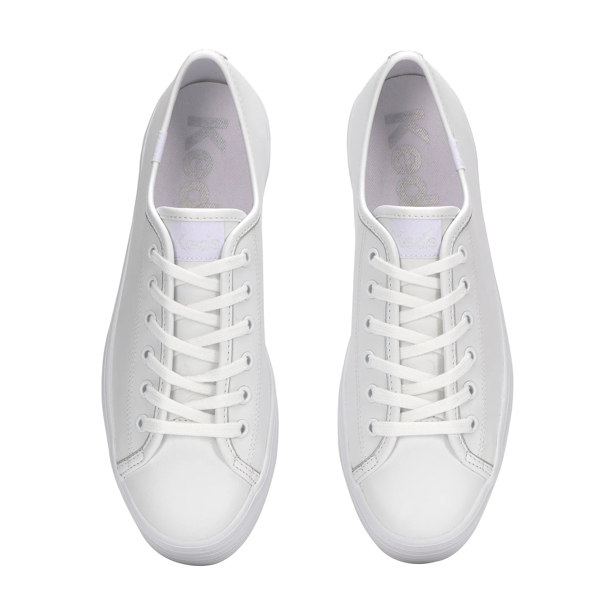 Triple Up Leather Iridescent Lace Up