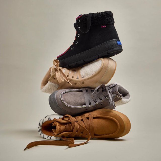 Explore Bootie Suede Pop Binding