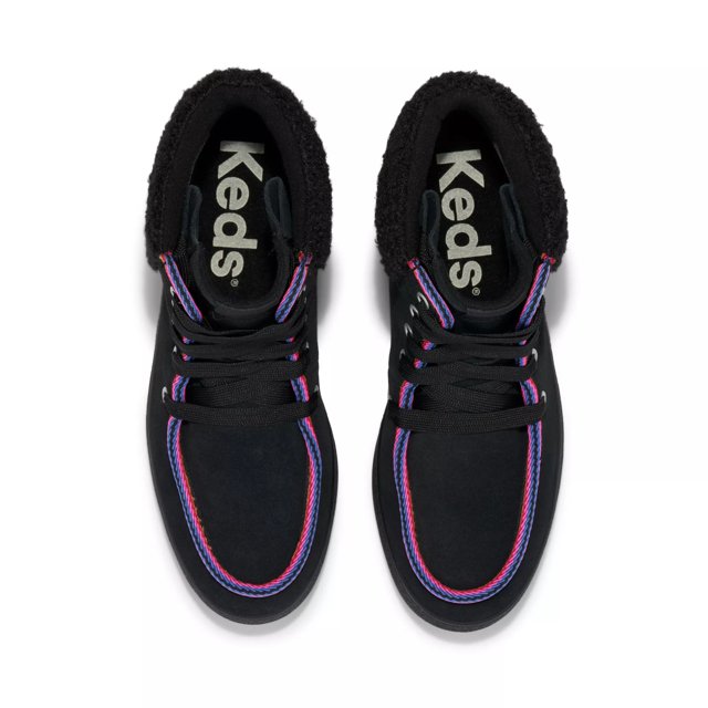 Explore Bootie Suede Pop Binding