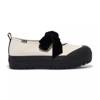 Mary Jane Bow Off White/Black view