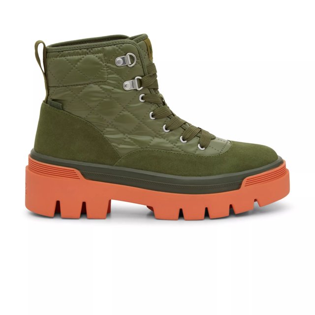Soho Boot Quilted Nylon/Leather Pop Outsole