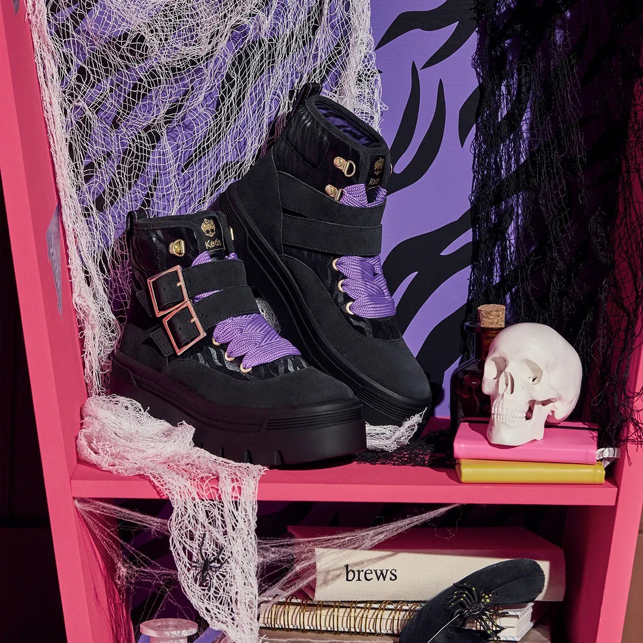 x Monster High™️ Soho Boot Animal Suede