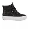 Big Kids Triple Up Hi Top Glitter Celebrations Black view