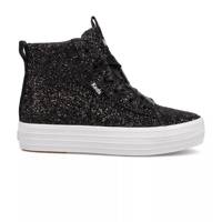 Big Kids Triple Up Hi Top Glitter Celebrations Black view