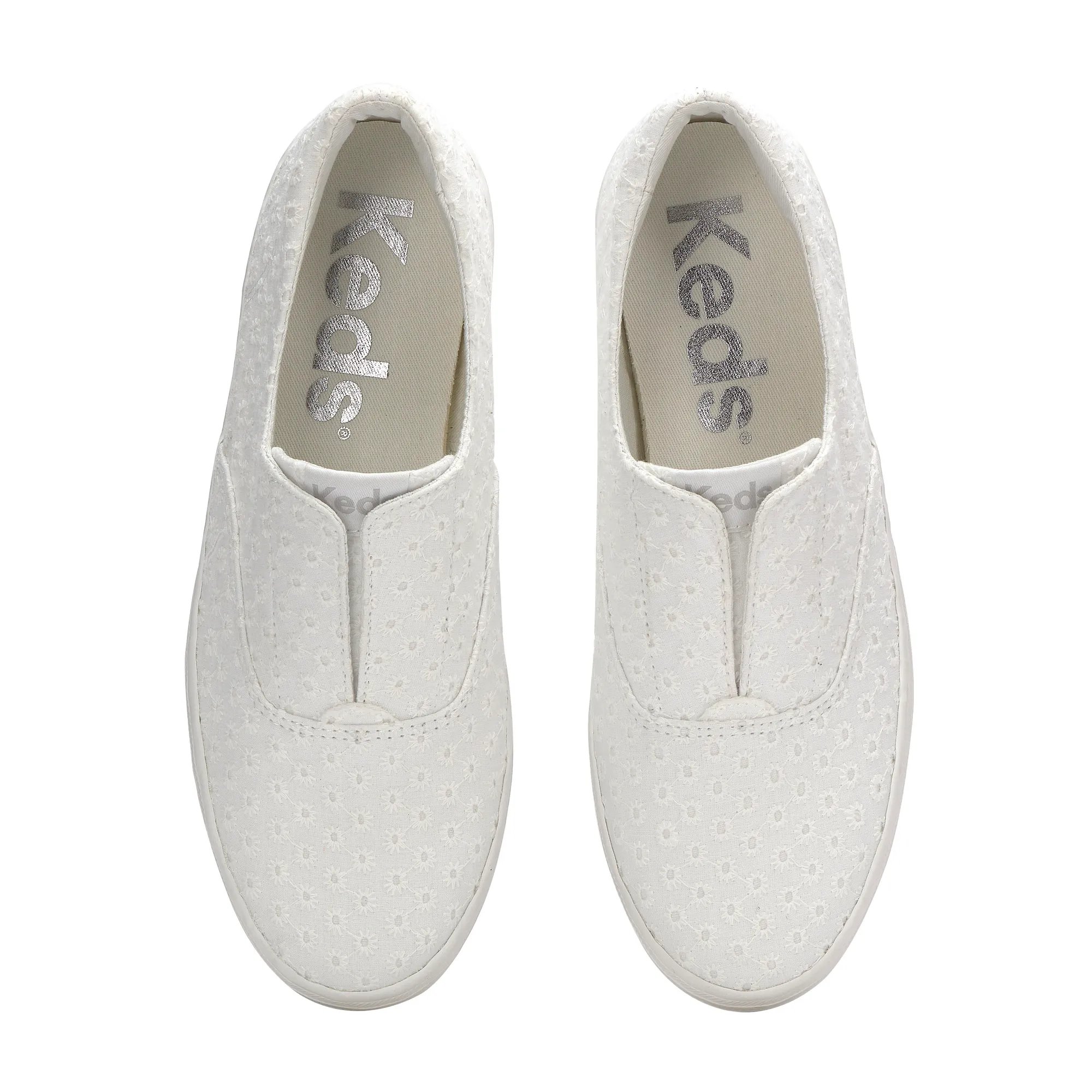 Champion Round Toe Daisy Eyelet Slip On
