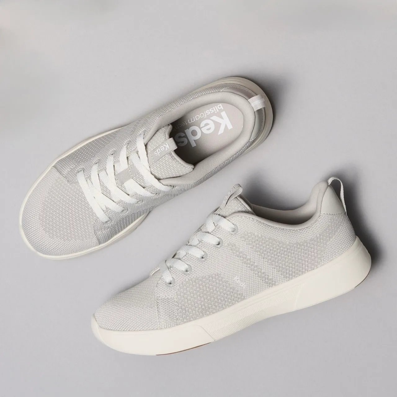 BlissWalk Knit Lace Up