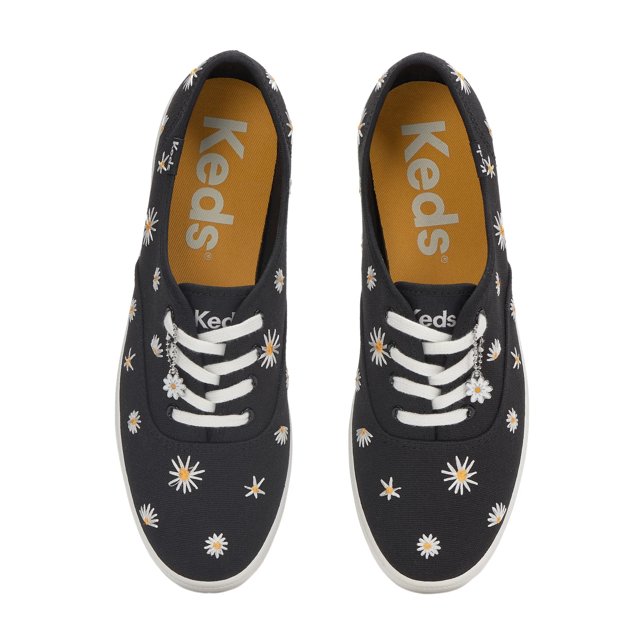 Champion Canvas Daisy Embroidery Lace Up
