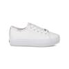 Big Kids Triple Up Charms Lace Up White view