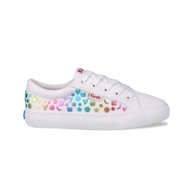 Big Kids Jump Kick Studded Foil Lace Up