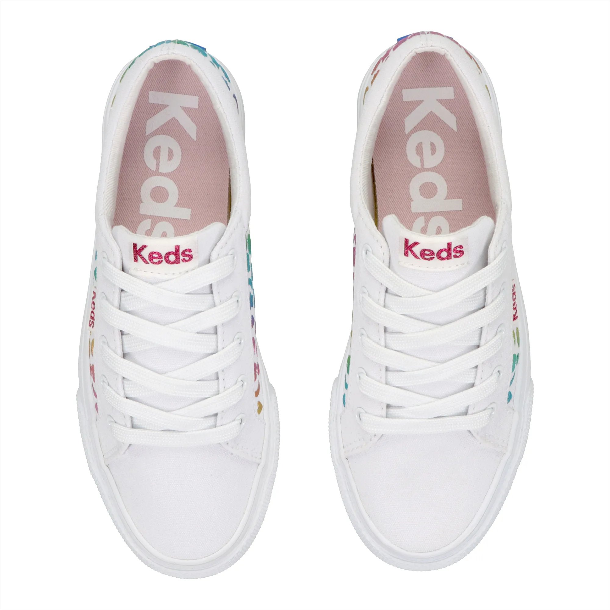 Big Kids Jump Kick Studded Foil Lace Up