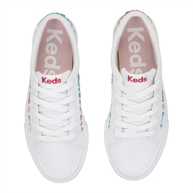 Big Kids Jump Kick Studded Foil Lace Up