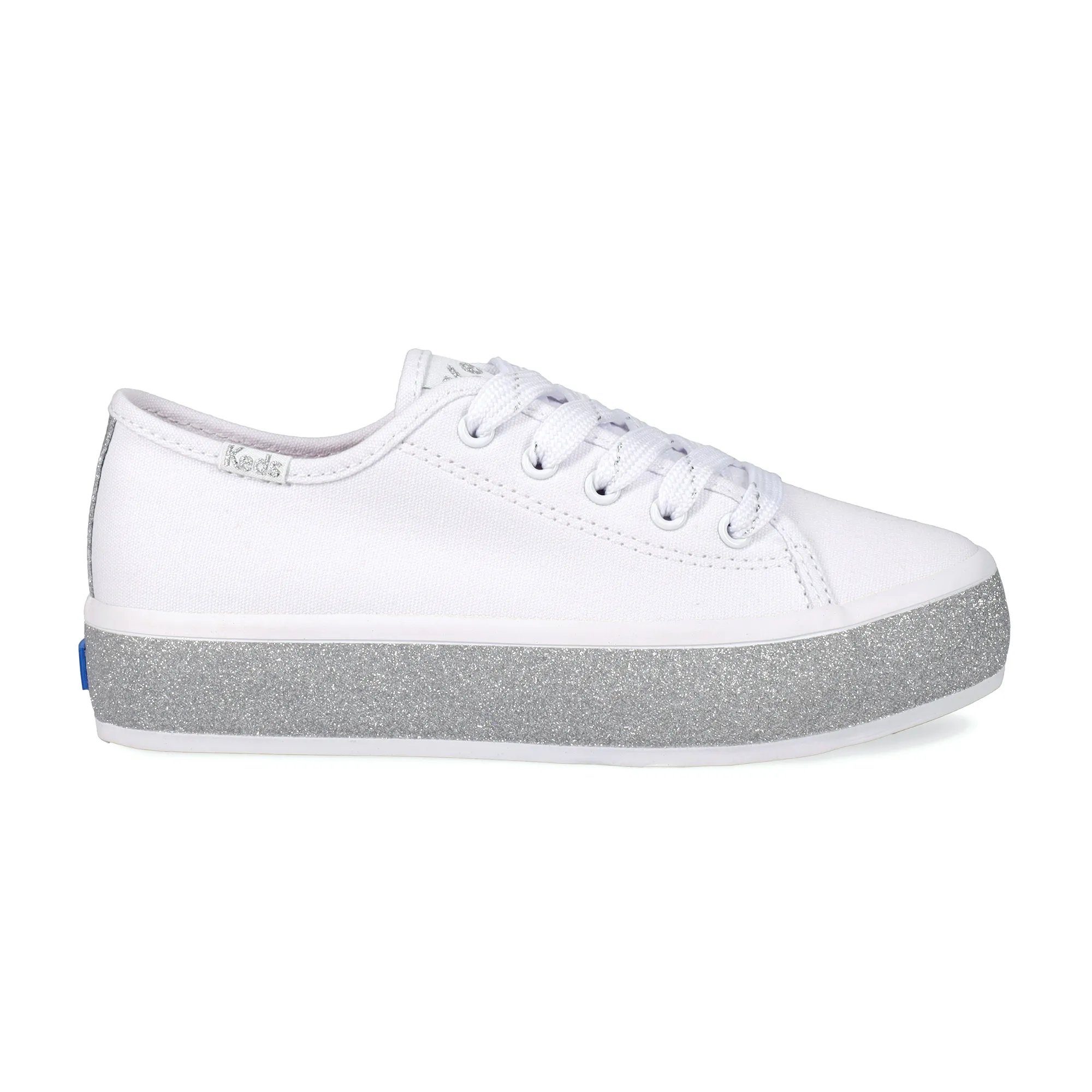 Big Kids Triple Up Glitter Foxing Lace Up