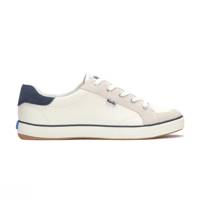 Center III Leather/Suede Lace Up Snow White/Navy view