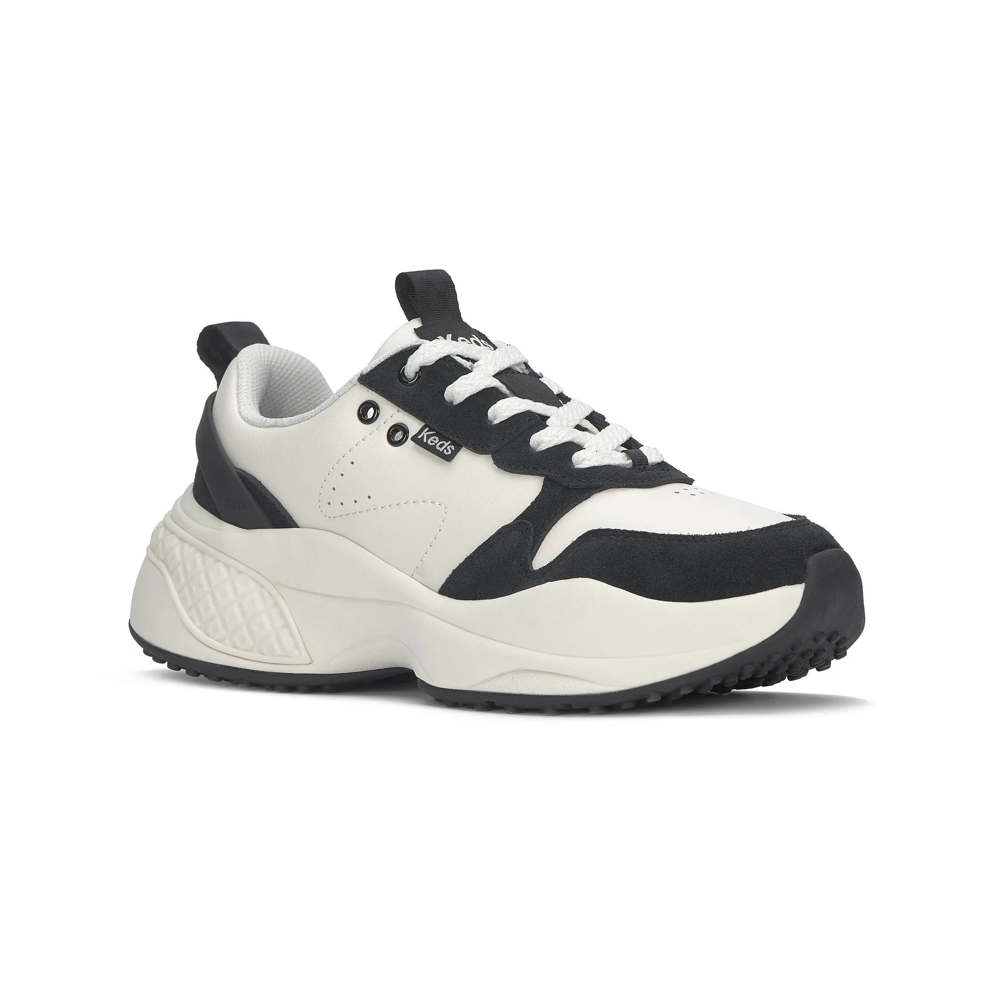 Cross City Trainer Leather/Mesh Lace Up