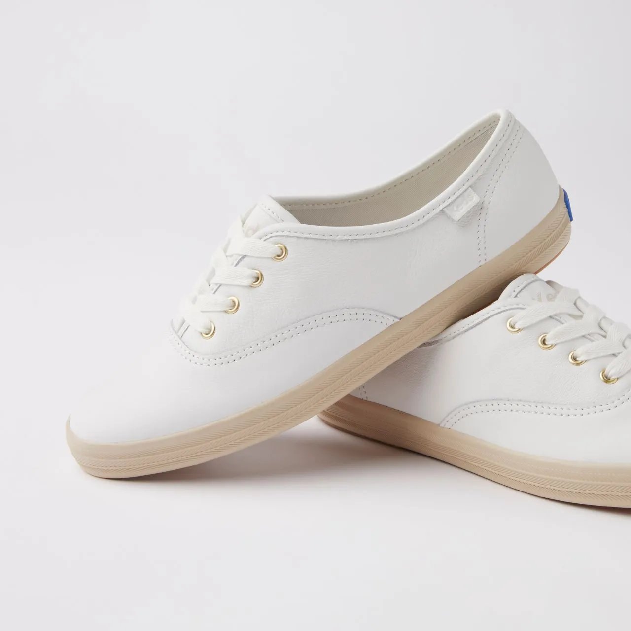 Champion Leather Tone Off Foxing Lace Up
