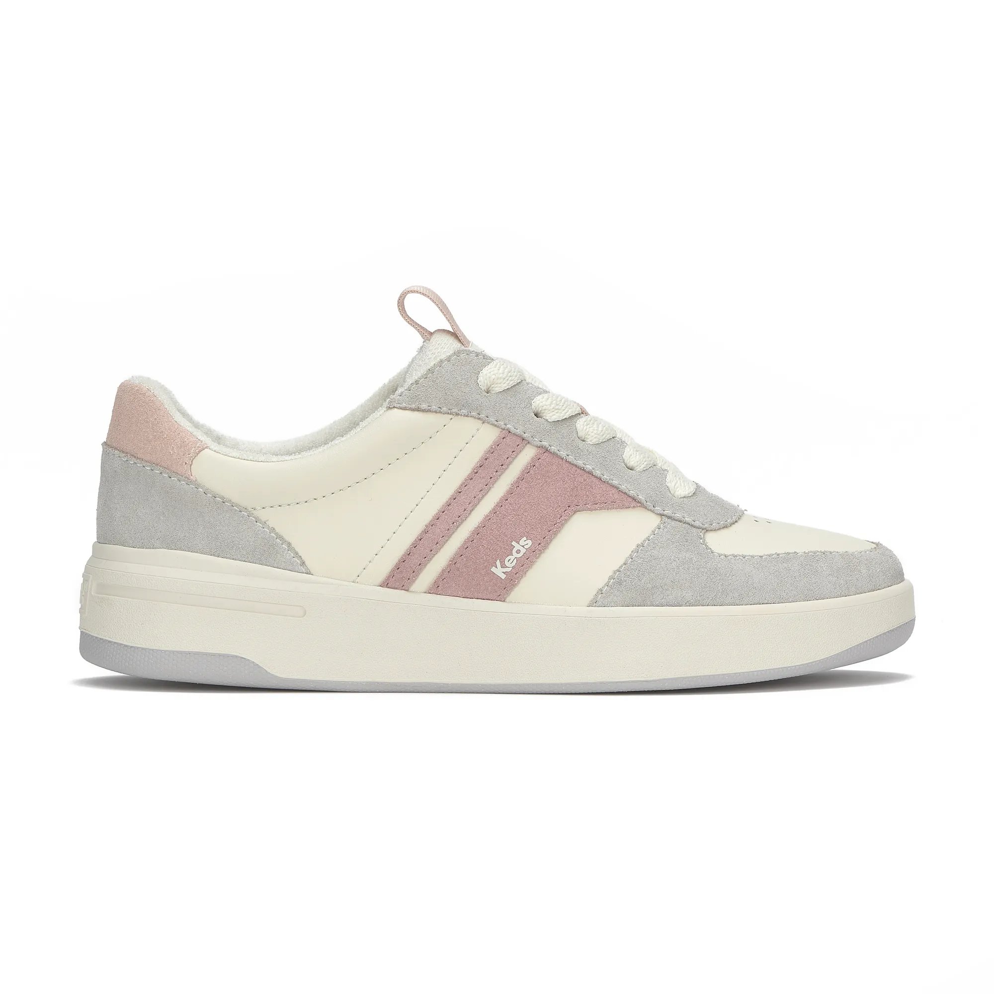 Court II Leather/Suede Lace Up