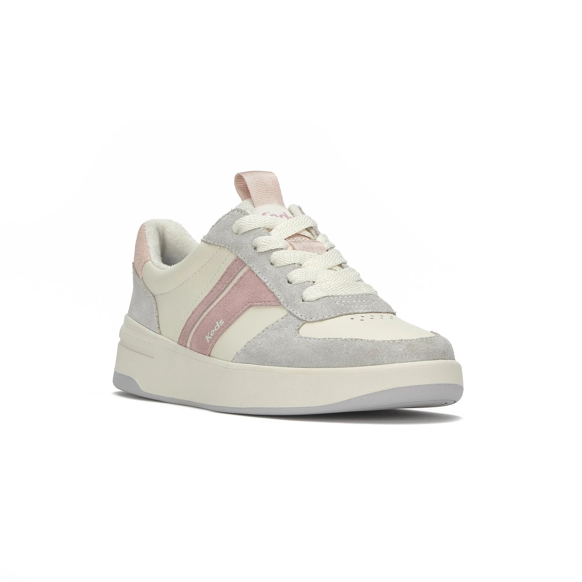 Court II Leather/Suede Lace Up