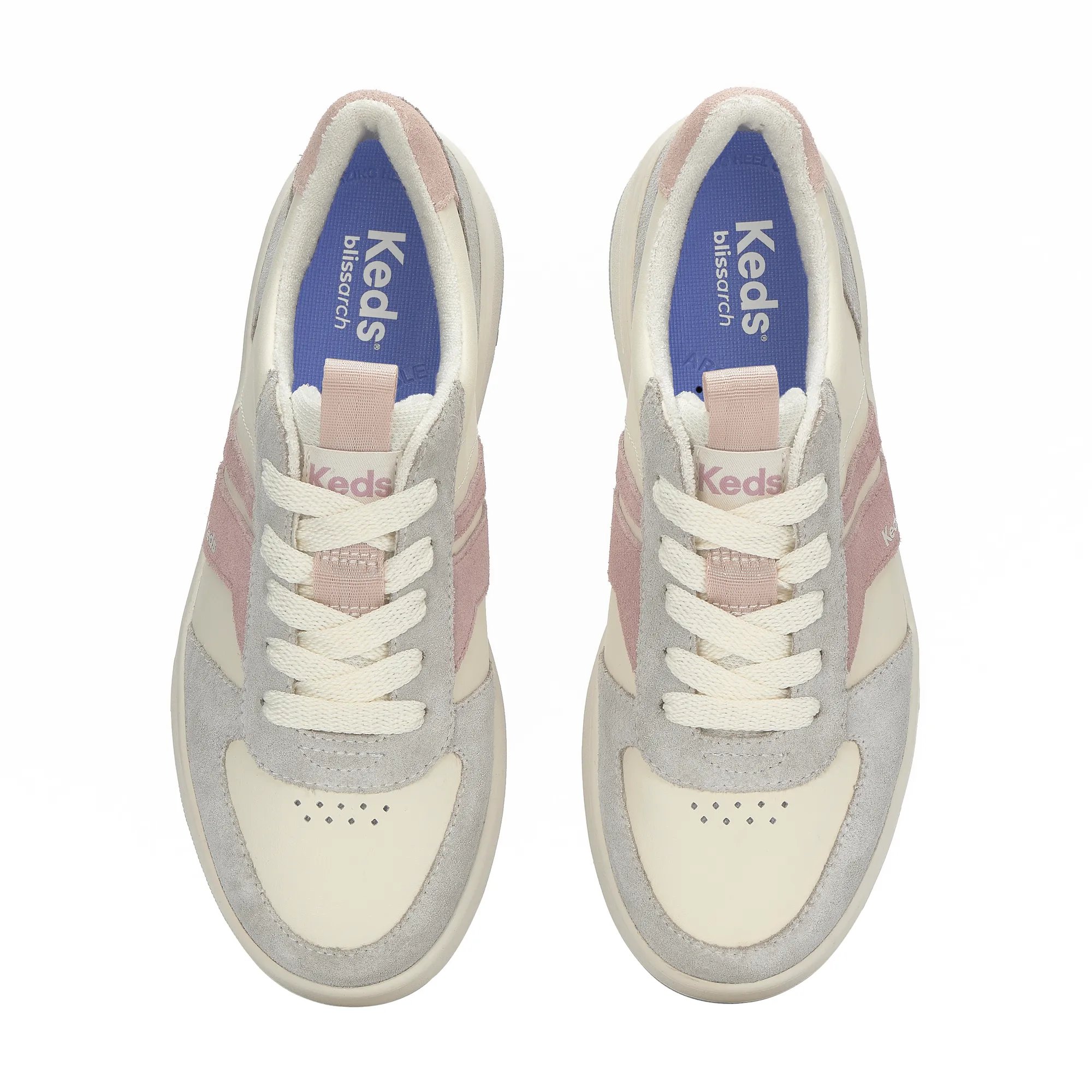 Court II Leather/Suede Lace Up