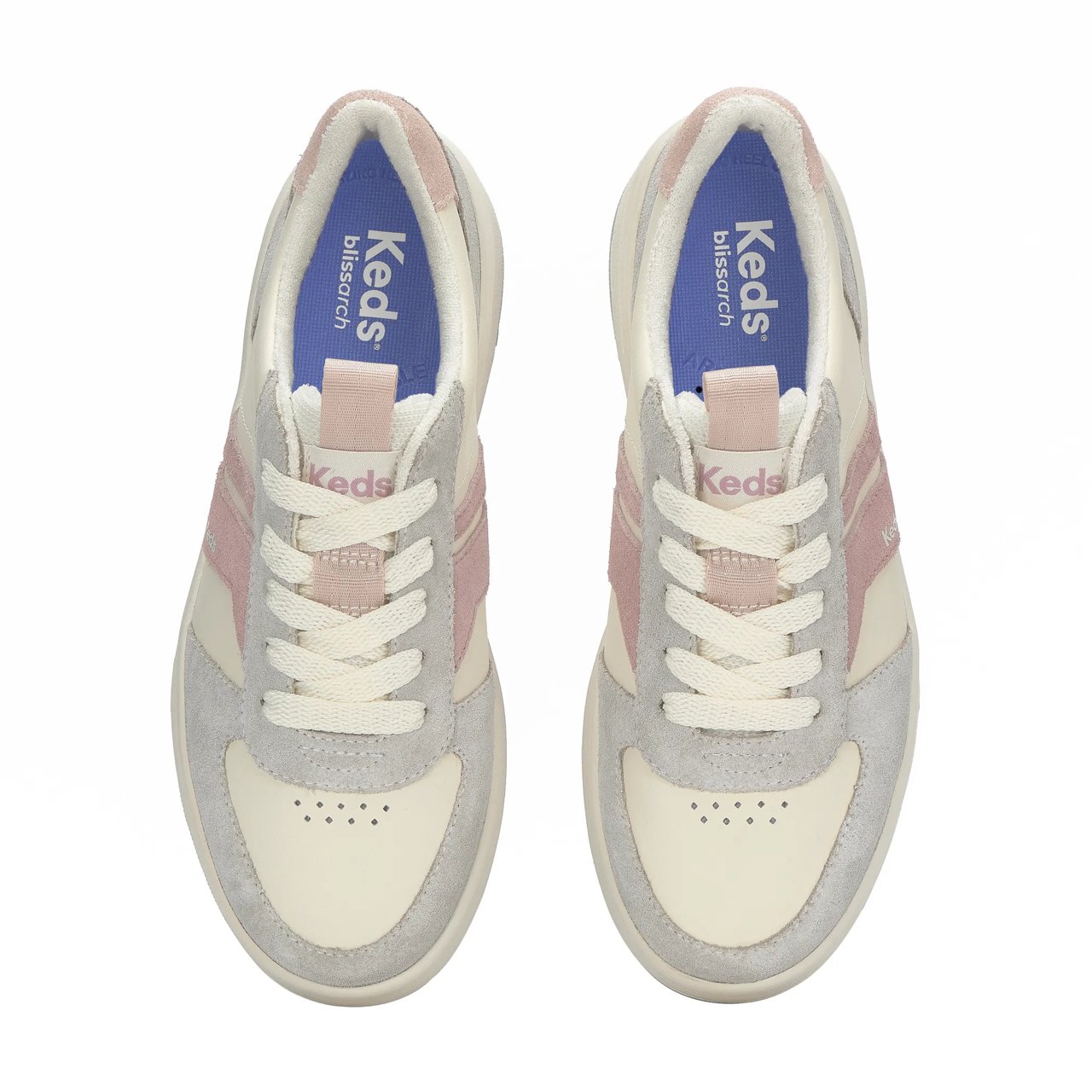 Court II Leather/Suede Lace Up