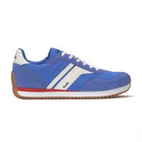 Rena Nylon/Suede Lace Up Blue/White/Red view