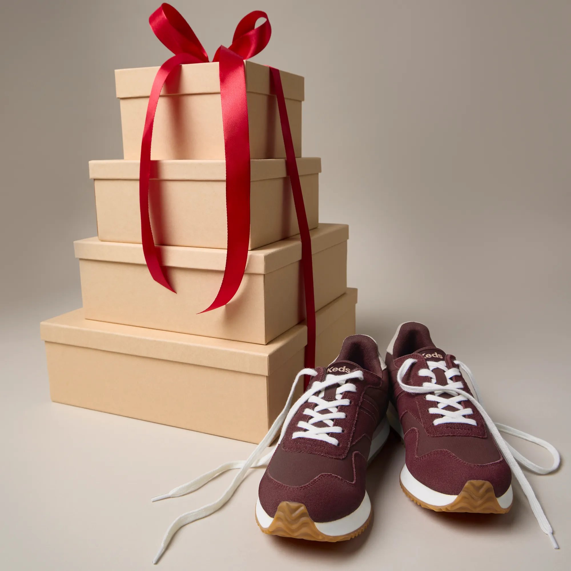 Rena Nylon/Suede Lace Up