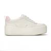 Skyler II Leather Lace Up Snow White/Light Pink view