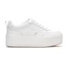 Skyler II Leather Mixed Texture Lace Up White view