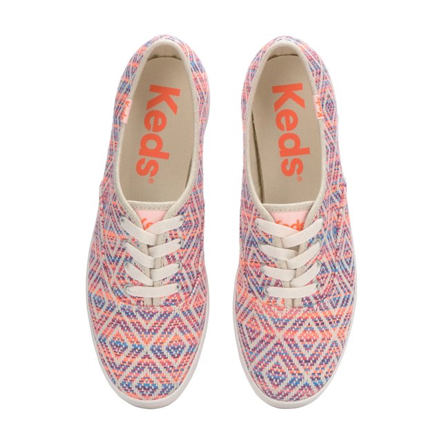 Champion Diamond Woven Neon Lace Up