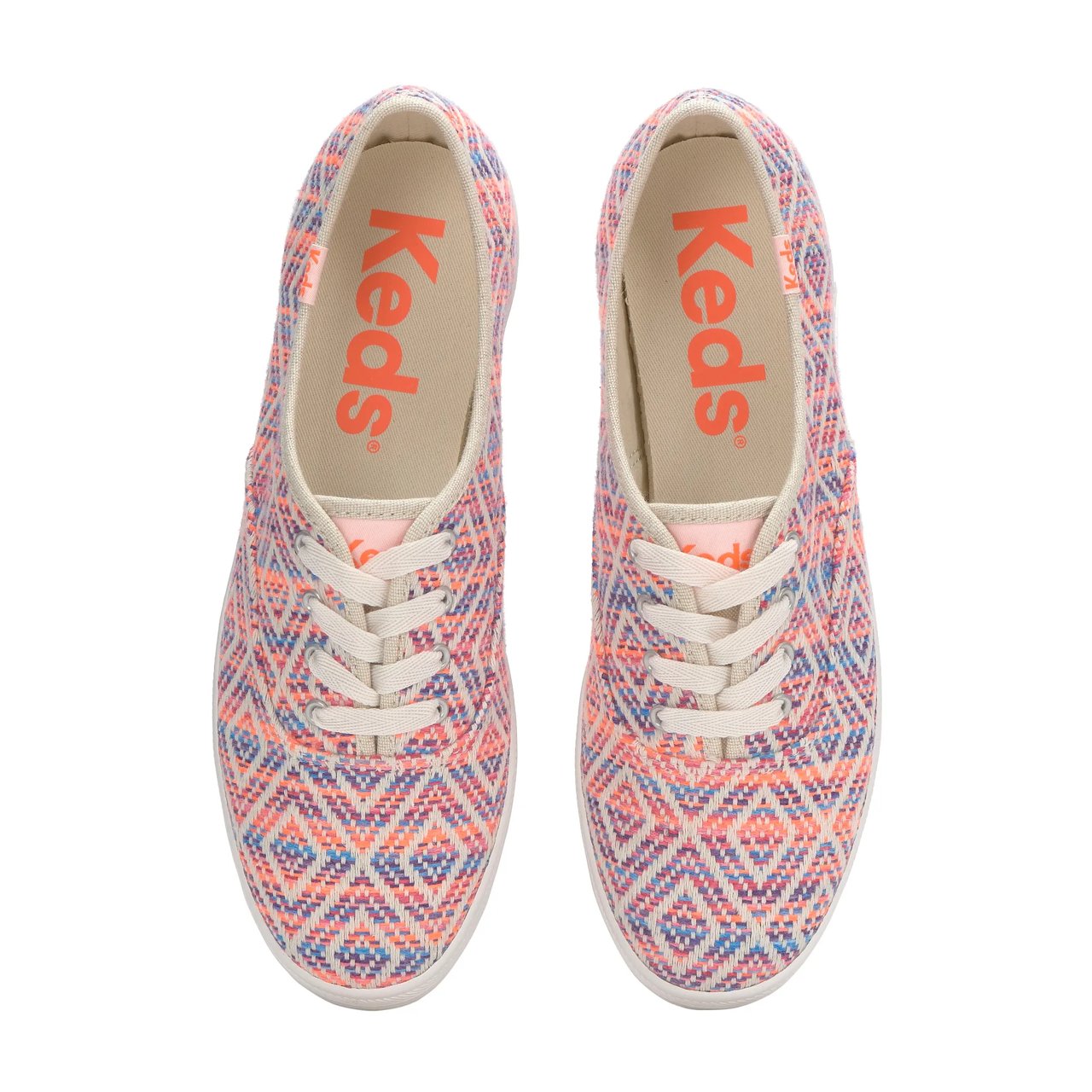 Champion Diamond Woven Neon Lace Up