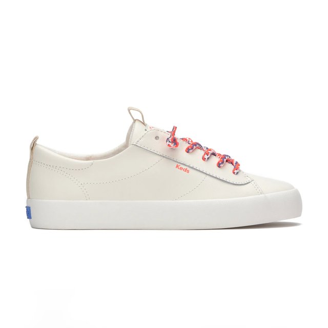 Kickback Leather Round Laces Slip On