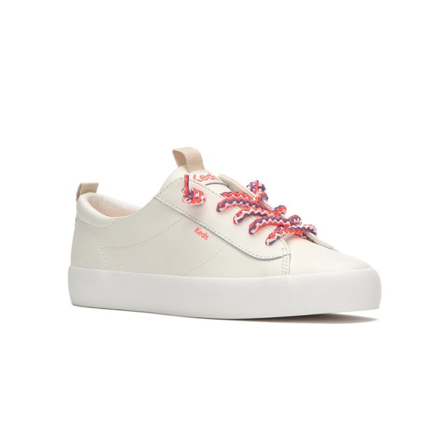 Kickback Leather Round Laces Slip On