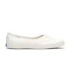 The Mini Daisy Eyelet Slip-On Snow White view