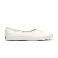 The Mini Daisy Eyelet Slip-On Snow White view