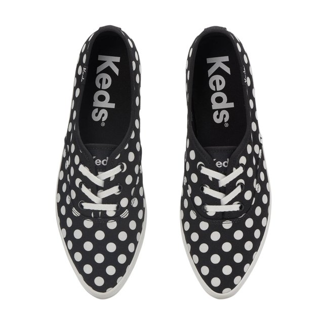Champion Point Low Canvas Polka Dot Lace-Up