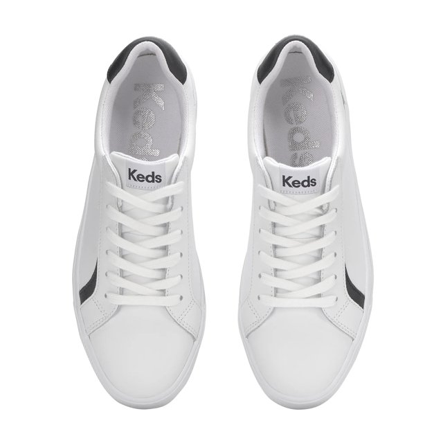 Pursuit Leather Denim Heel Lace Up