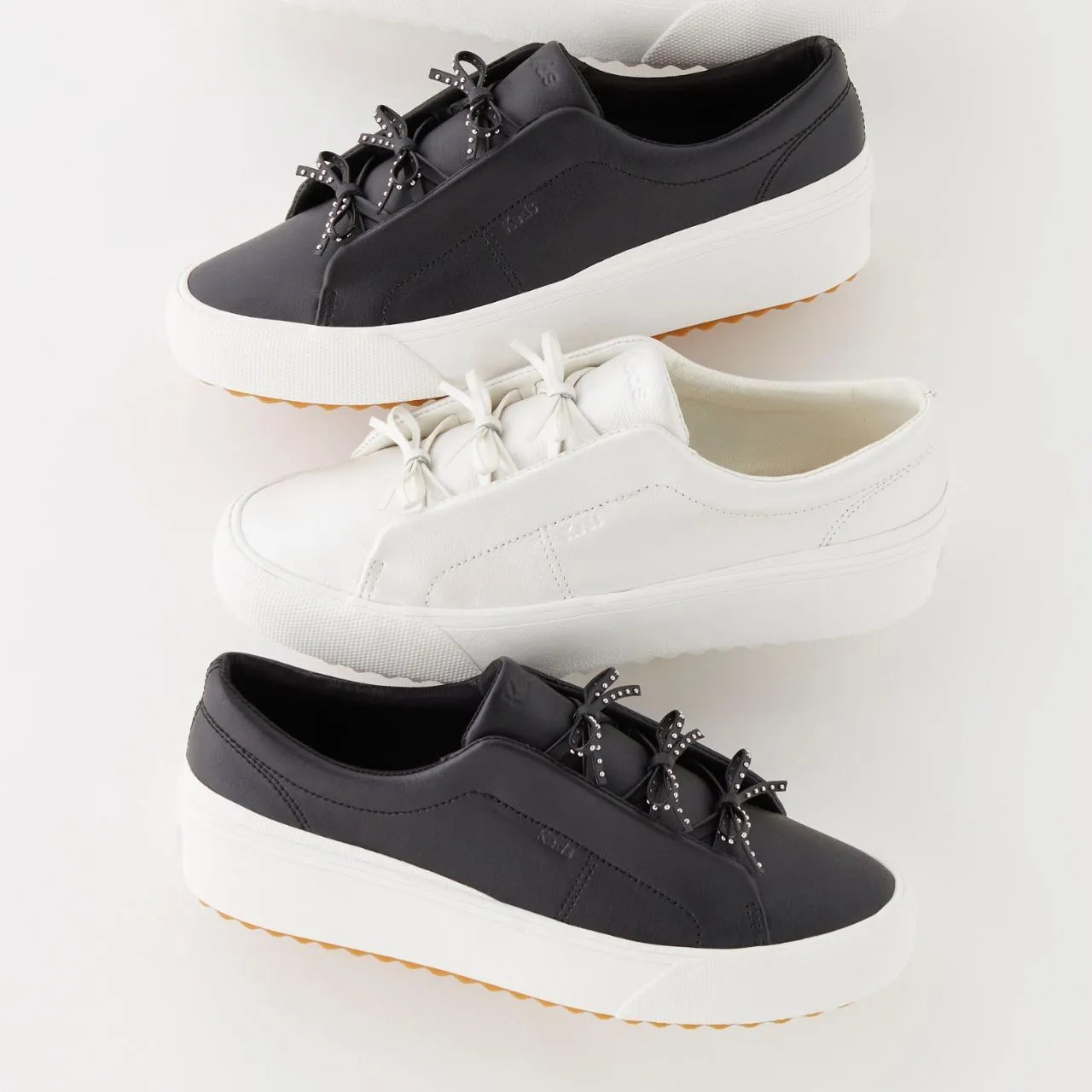 Remi Mini Bow Leather Slip On